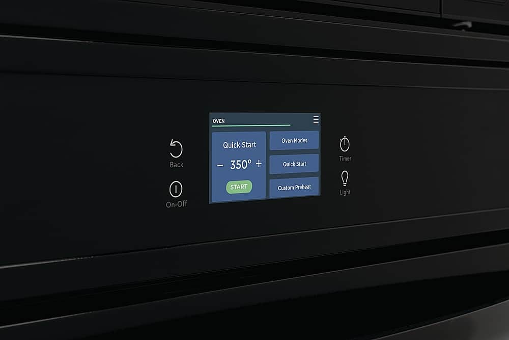 Alt View 15. Frigidaire - 30" Electric Microwave Combination Oven with Fan Convection - Black.