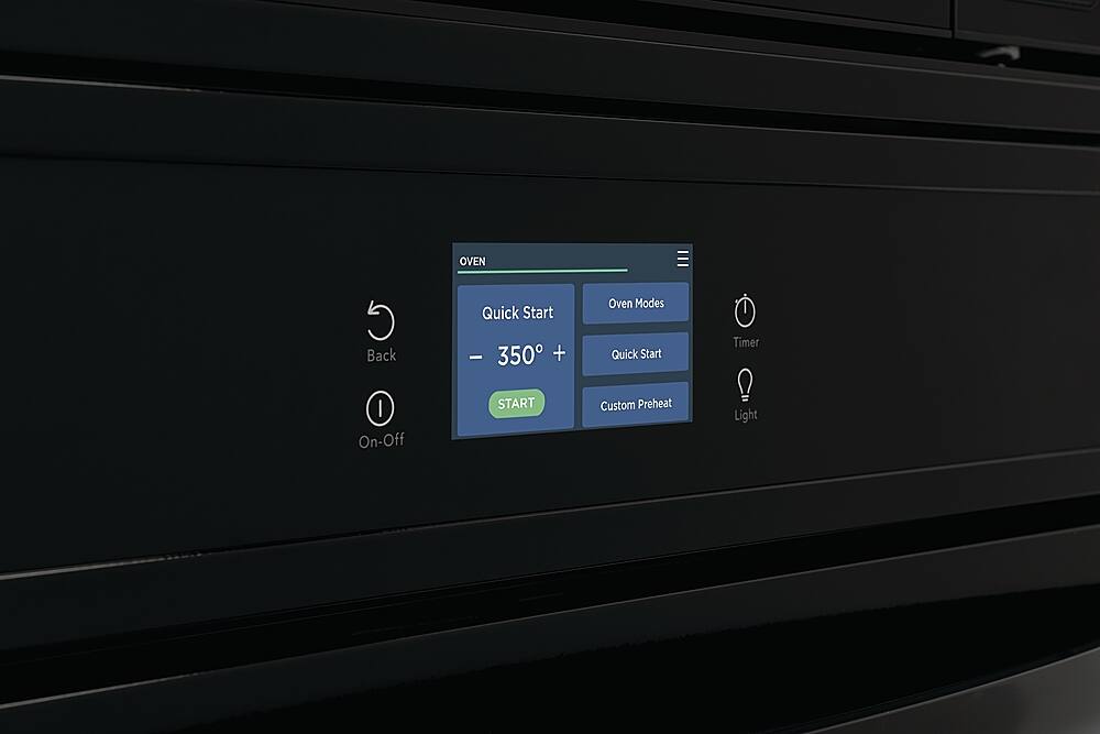 Alt View 15. Frigidaire - 30" Electric Microwave Combination Oven with Fan Convection - Black.