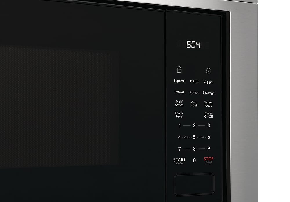 Alt View 22. Frigidaire - 30" Electric Microwave Combination Oven with Fan Convection - Stainless Steel.