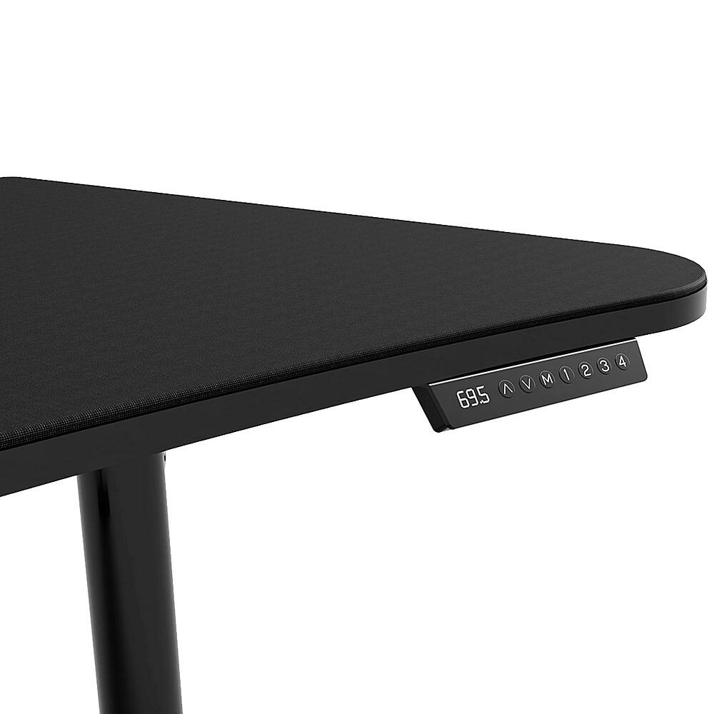 Alt View 37. Arozzi - Arena Moto Motorized Desk - Black.