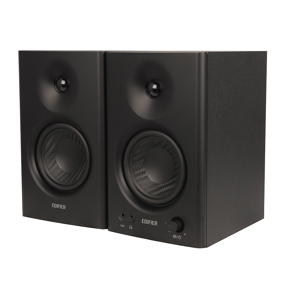 Angle View: Edifier - MR4 2.0 Monitor Reference Speaker System - Black