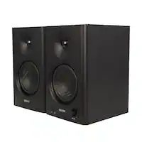 Edifier - MR4 2.0 Monitor Reference Speaker System - Black - Front_Zoom