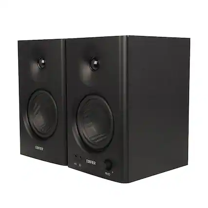 Front. Edifier - MR4 2.0 Monitor Reference Speaker System - Black.