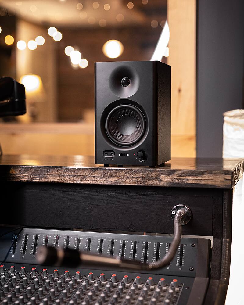 Alt View 21. Edifier - MR4 2.0 Monitor Reference Speaker System - Black.