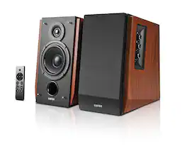 Edifier - R1700BTs 2.0 Active Bookshelf Speakers - Wood