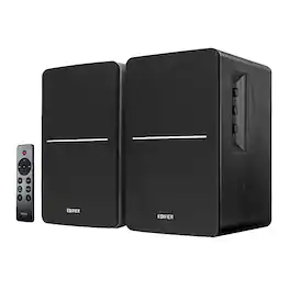 Edifier - R1280DBs Powered Bluetooth Computer Speakers, Bookshelf Speakers - 42W RMS - Soundfield Spacializer - Studio Monitors - Black