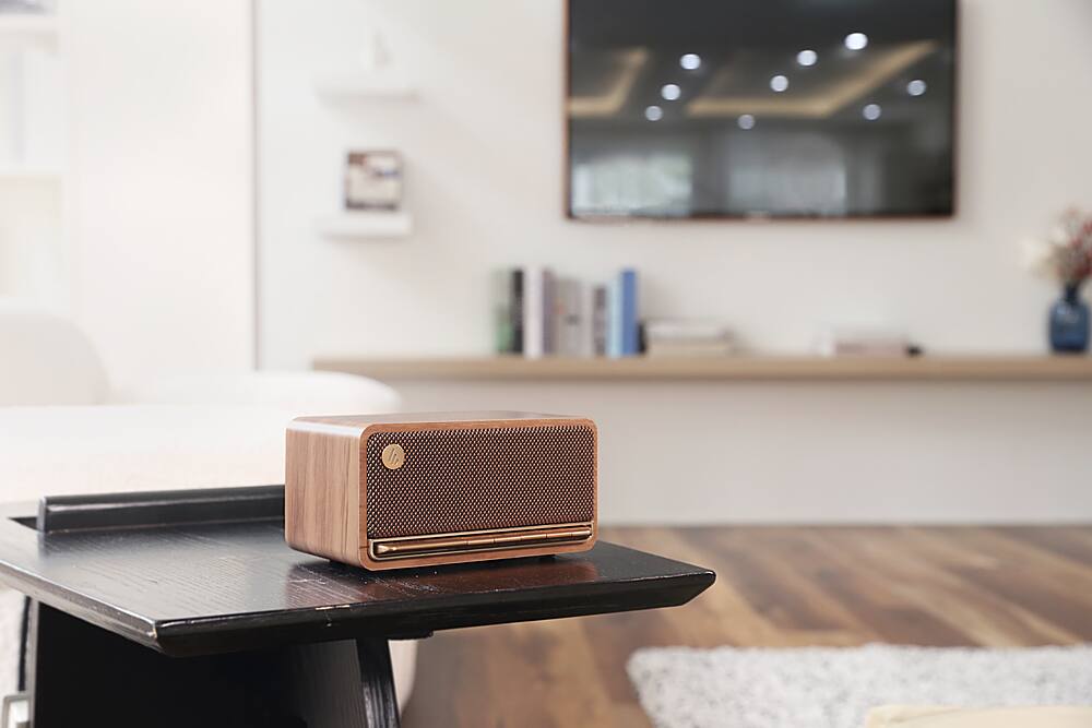 Alt View 19. Edifier - MP230 Portable Bluetooth Speaker - Wood.