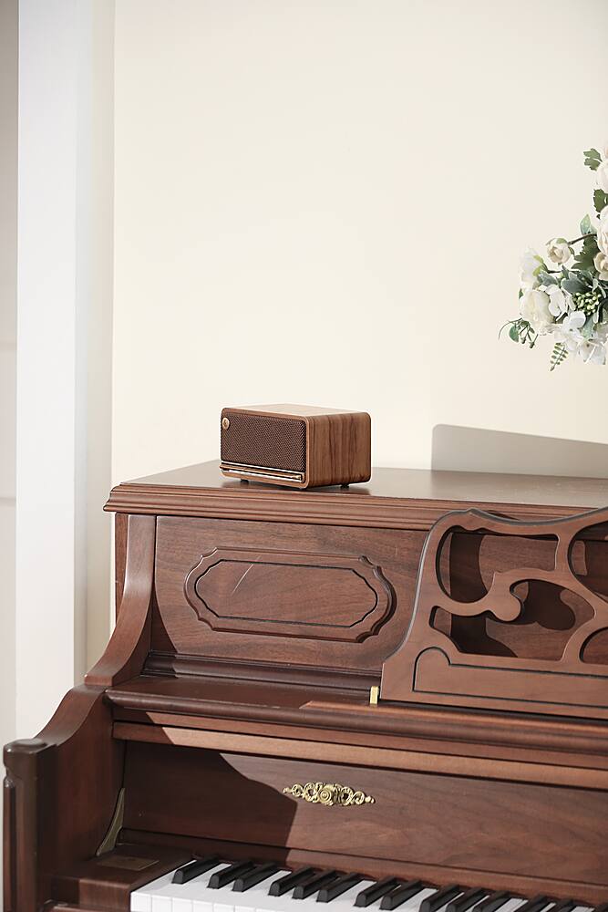 Alt View 20. Edifier - MP230 Portable Bluetooth Speaker - Wood.