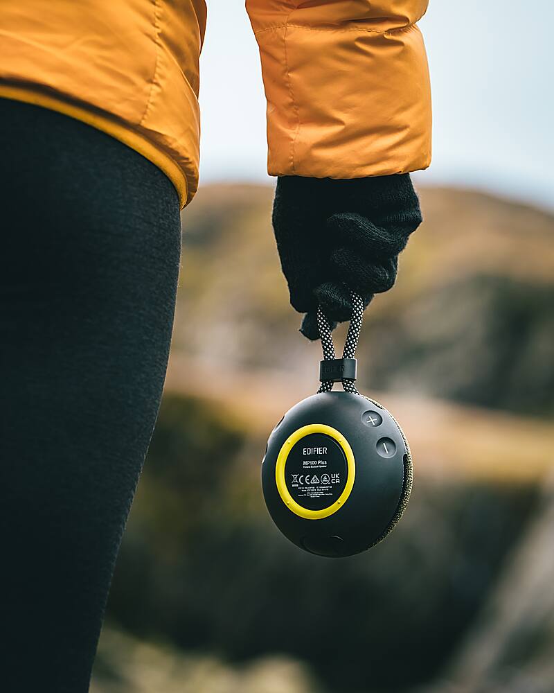 Alt View 16. Edifier - MP100 Plus Portable Bluetooth Speaker - Forest Green.