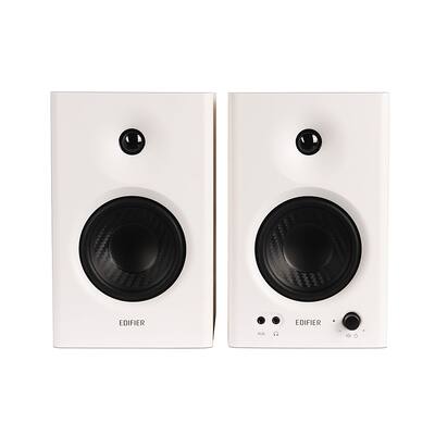 Edifier MR4 2.0 Monitor Reference Speaker System White MR4w Edifier MR4 2.0 Monitor Reference Speaker System White MR4w