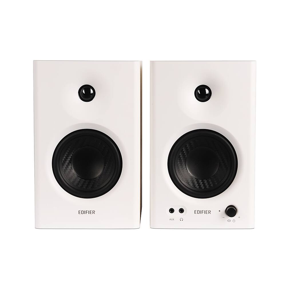 Angle. Edifier - MR4 2.0 Monitor Reference Speaker System - White.