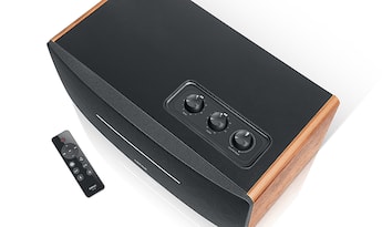 Edifier D12 Integrated Desktop Stereo Speaker Wood - Best Buy Edifier D12 Integrated Desktop Stereo Speaker Wood - Best Buy