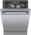 Alt View 2. Thermador - Star Sapphire 24" Top Control Smart Built-In Stainless Steel Tub Dishwasher with Professional Handle, 42 dba - Stainless Steel.