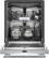 Alt View 1. Thermador - Emerald 24" Top Control Smart Built-In Stainless Steel Tub Dishwasher with 3rd Rack and Masterpiece Handle, 48 dba - Stainless Steel.