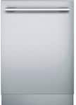 Thermador - Sapphire 24" Top Control Smart Built-In Stainless Steel Tub Dishwasher with 3rd Rack and Masterpiece Handle, 44 dba - Stainless Steel