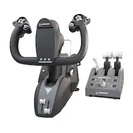 Thrustmaster - TCA Yoke Pack Boeing Edition for Xbox Series X|S, Xbox One, PC - Black