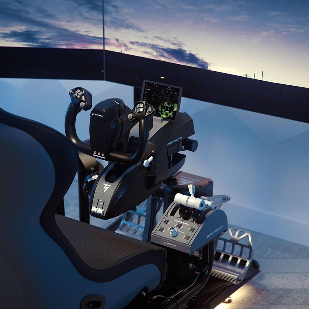 Alt View 20. Thrustmaster - TCA Yoke Pack Boeing Edition for Xbox Series X|S, Xbox One, PC - Black.