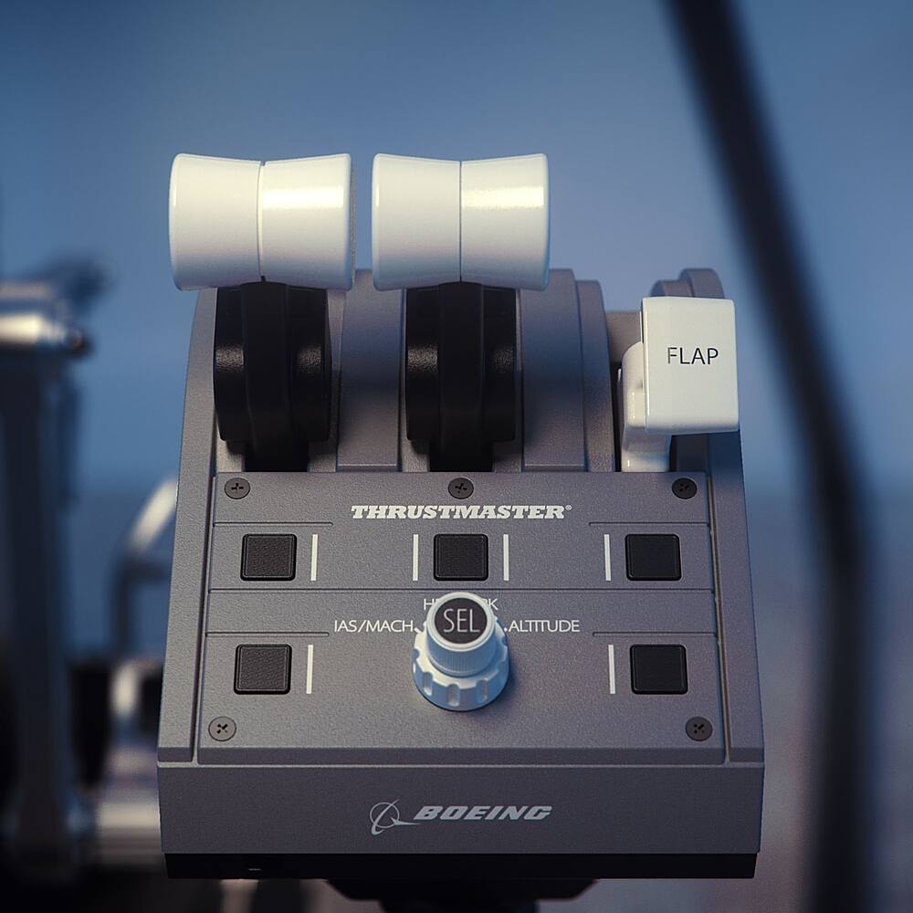 Alt View 21. Thrustmaster - TCA Yoke Pack Boeing Edition for Xbox Series X|S, Xbox One, PC - Black.