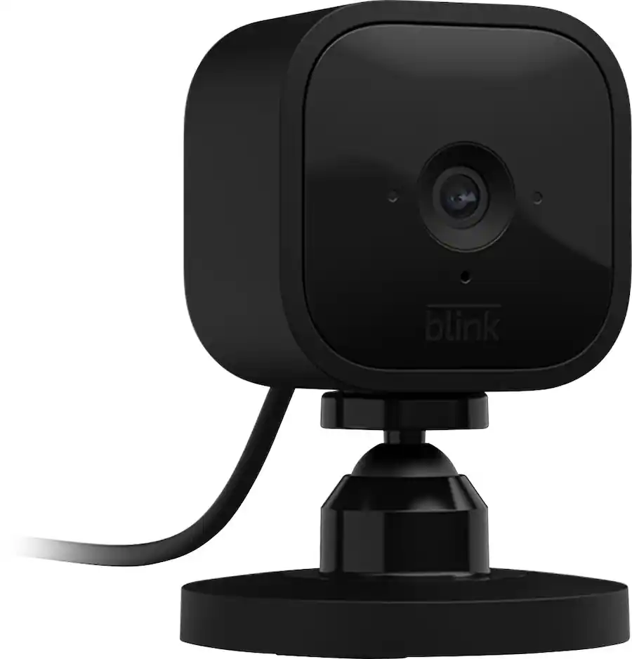 Blink Mini Indoor 1080p Wireless Security Camera Black B09N6V1FHG