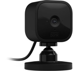 Blink - Mini Indoor 1080p Wireless Security Camera - Black - Front_Zoom