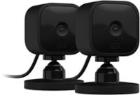 Blink - Mini Indoor 1080p Wireless Security Camera (2-Pack) - Black - Front_Zoom