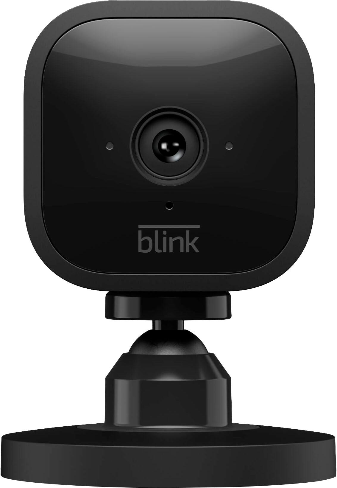Left View: Blink - Mini Indoor 1080p Wireless Security Camera (2-Pack) - Black
