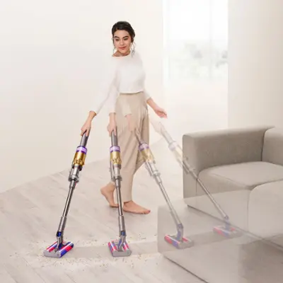 Dyson - Omni-glide+ Cordless Vacuum - Gold/Nickel