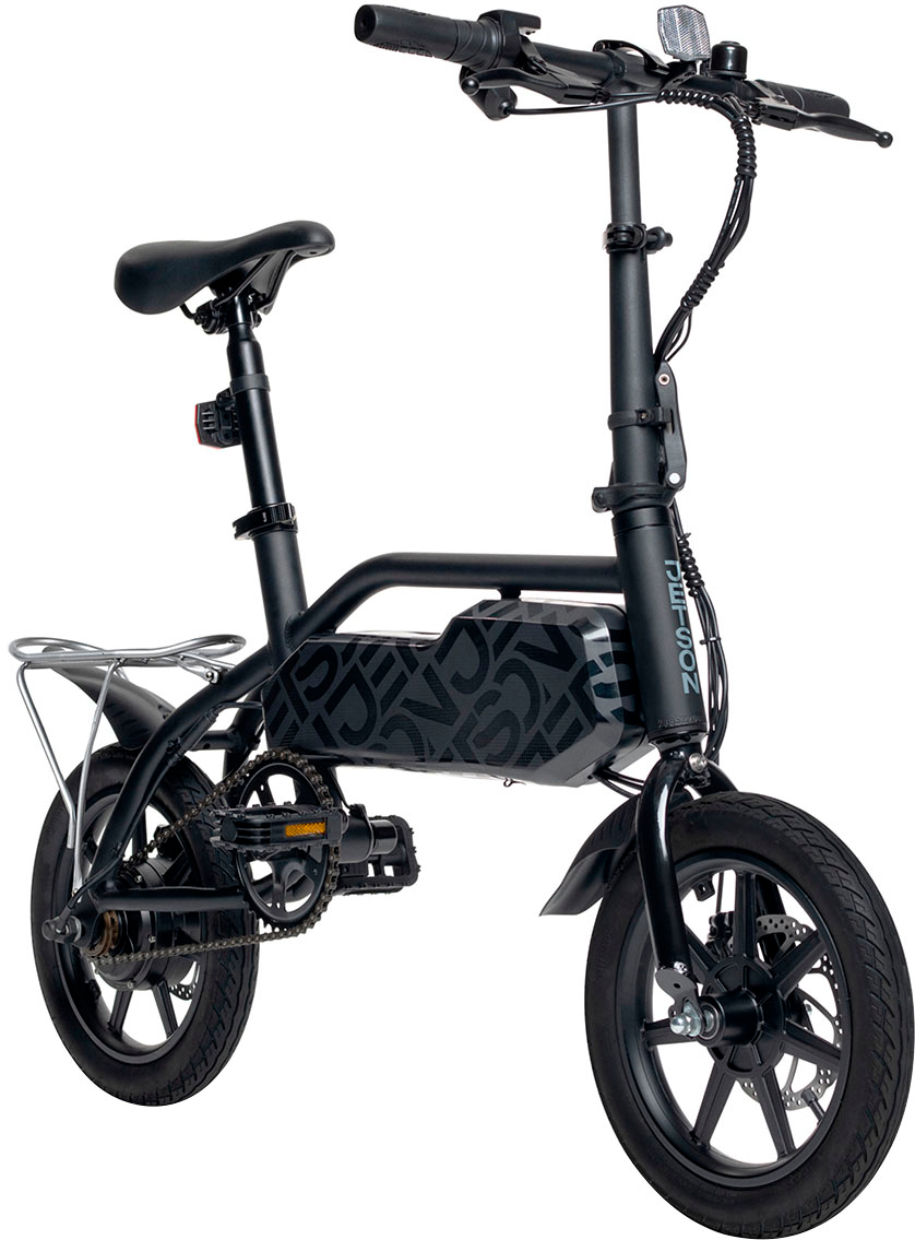 Angle View: Jetson - J5 eBike with 30 miles Max Operating Range & 15 mph Max Speed - Black