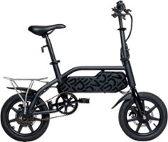 Jetson - J5 eBike with 30 miles Max Operating Range & 15 mph Max Speed - Black - Front_Zoom