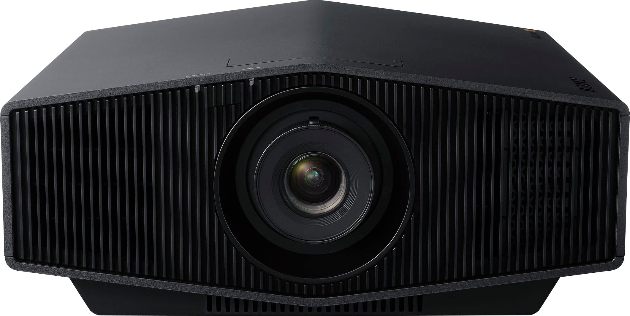 Front. Sony - VPLXW5000ES 4K HDR Laser Home Theater Projector with Native 4K SXRD Panel - Black.