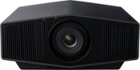 Sony - VPLXW5000ES 4K HDR Laser Home Theater Projector with Native 4K SXRD Panel - Black - Front_Zoom