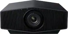 Front. Sony - VPLXW5000ES 4K HDR Laser Home Theater Projector with Native 4K SXRD Panel - Black.