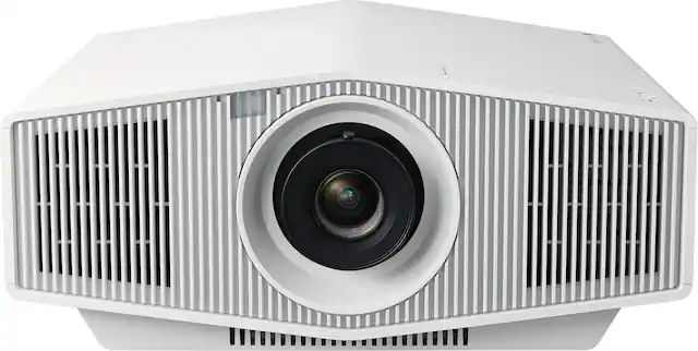 Front. Sony - VPLXW5000ES 4K HDR Laser Home Theater Projector with Native 4K SXRD Panel - White.