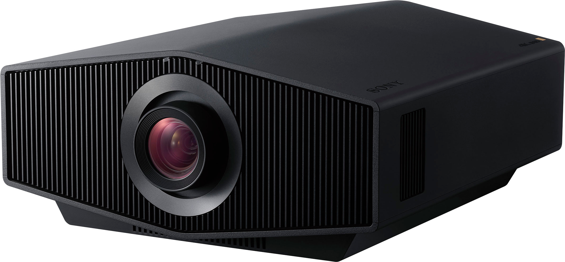 Angle View: Sony - VPLXW6000ES 4K HDR Laser Home Theater Projector with Native 4K SXRD Panel - Black