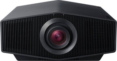 Sony - VPLXW6000ES 4K HDR Laser Home Theater Projector with Native 4K SXRD Panel - Black - Front_Zoom
