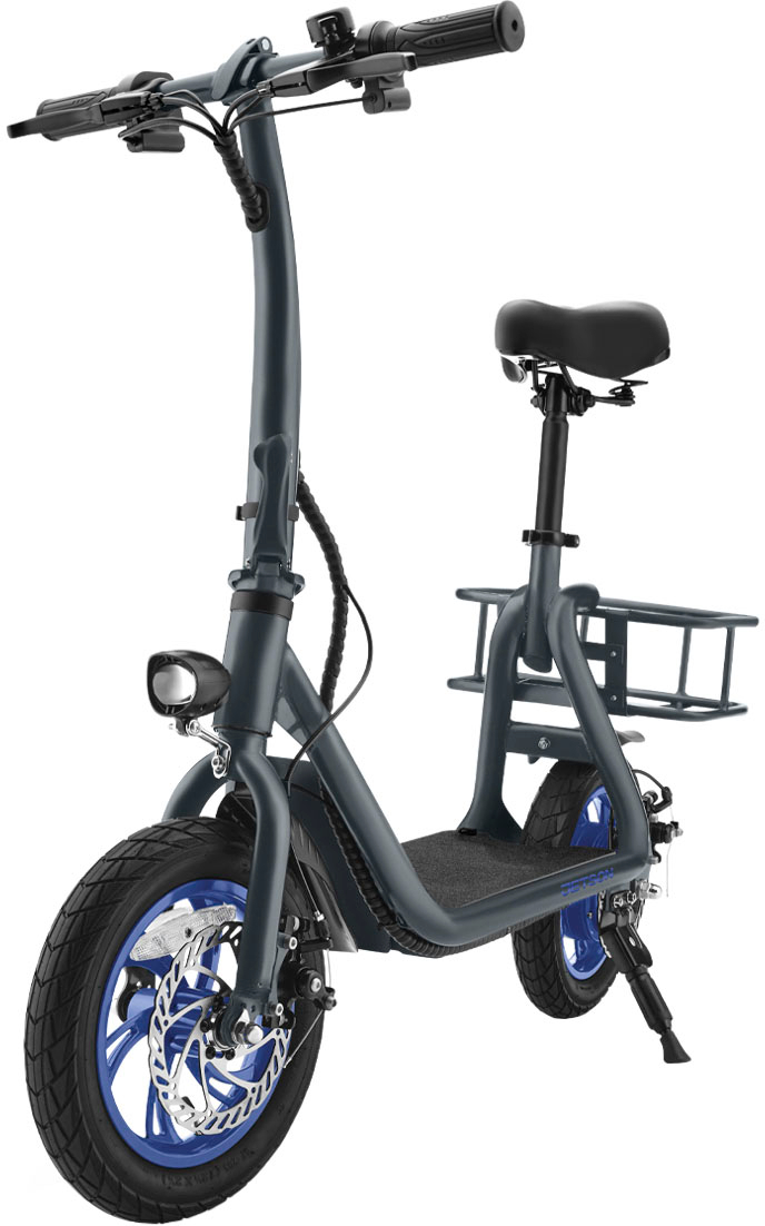 Jetson Ryder Electric Scooter with 12 miles Max Operating Range & 15.5 mph Speed Gray - Best