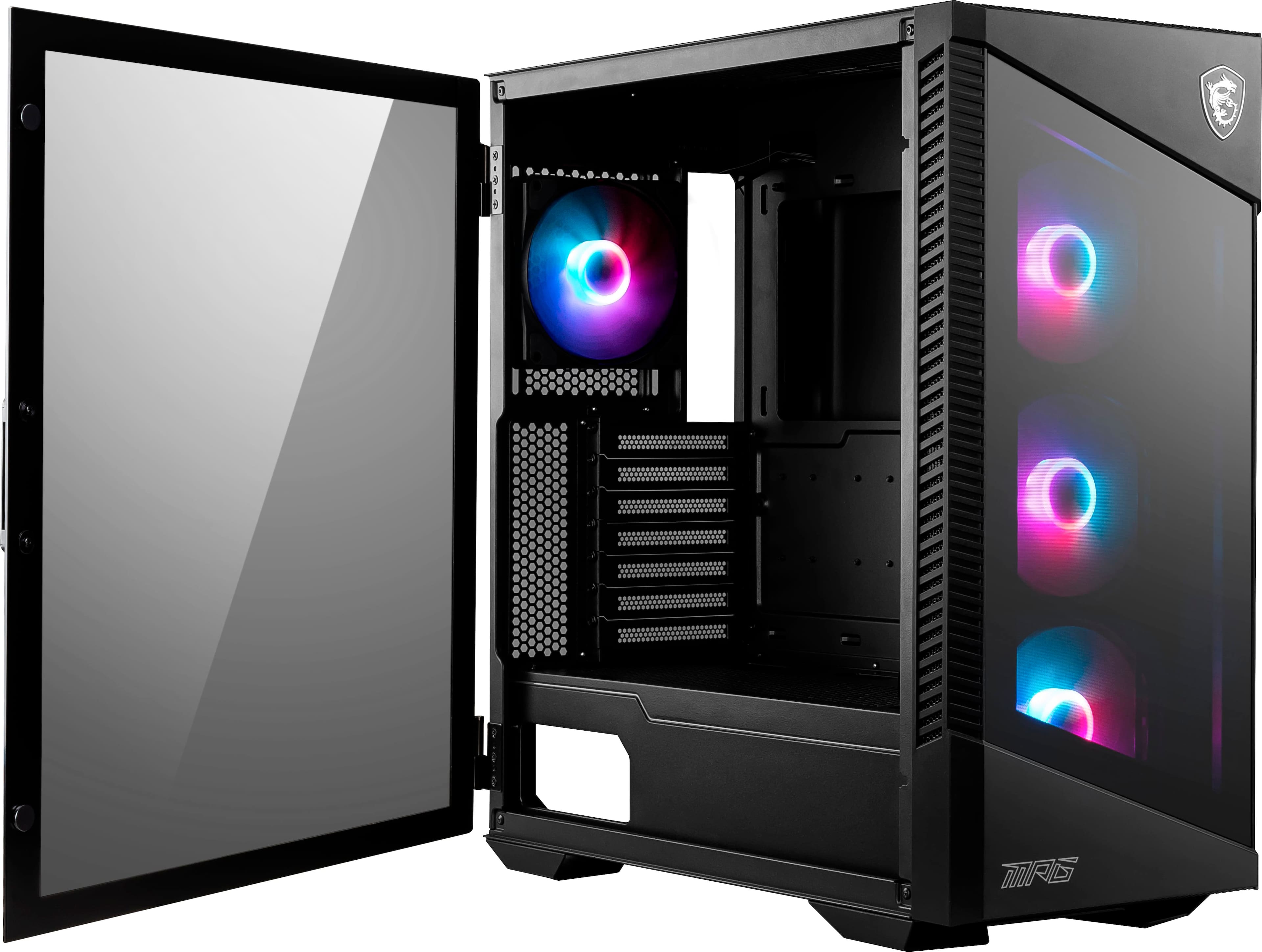 Alt View 15. MSI - MPG VELOX 100R ATX Mid-Tower Case - Black.