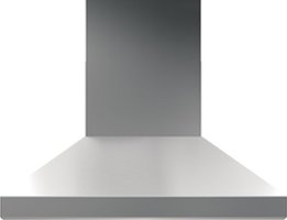 Zephyr - Titan 54 in. 750 CFM Wall Mount Range Hood with LED Light - Stainless steel - Front_Zoom
