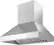 Angle. Zephyr - Titan 36 in. 750 CFM Wall Mount Range Hood with LED Light - Stainless Steel.