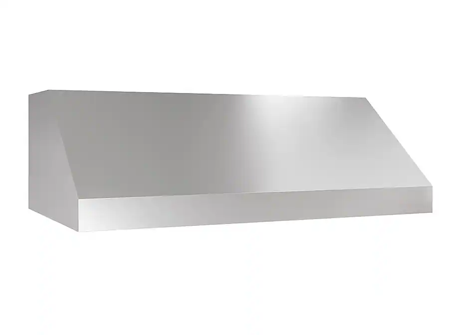 Capture Distance Hood Zephyr 48 inches Externally Vented Wall Range Hood Stainless Steel ...