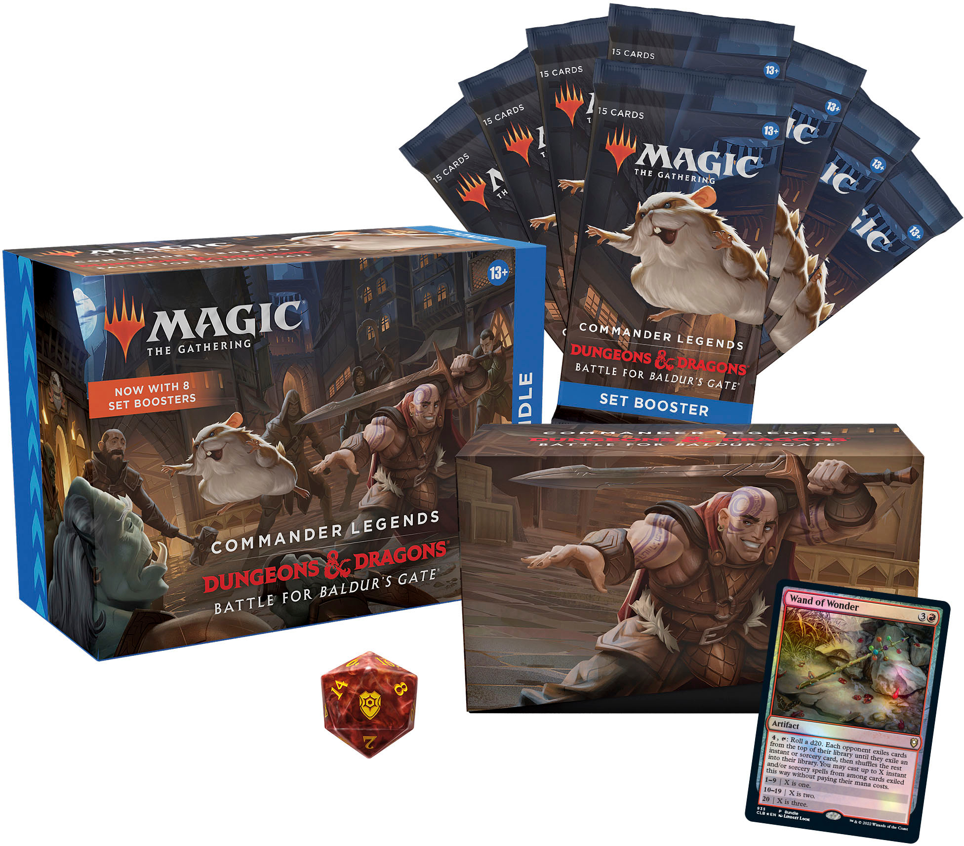 Best Buy: Wizards of The Coast Magic the Gathering Commander Legends:  Battle for Baldur's Gate Bundle D10080000