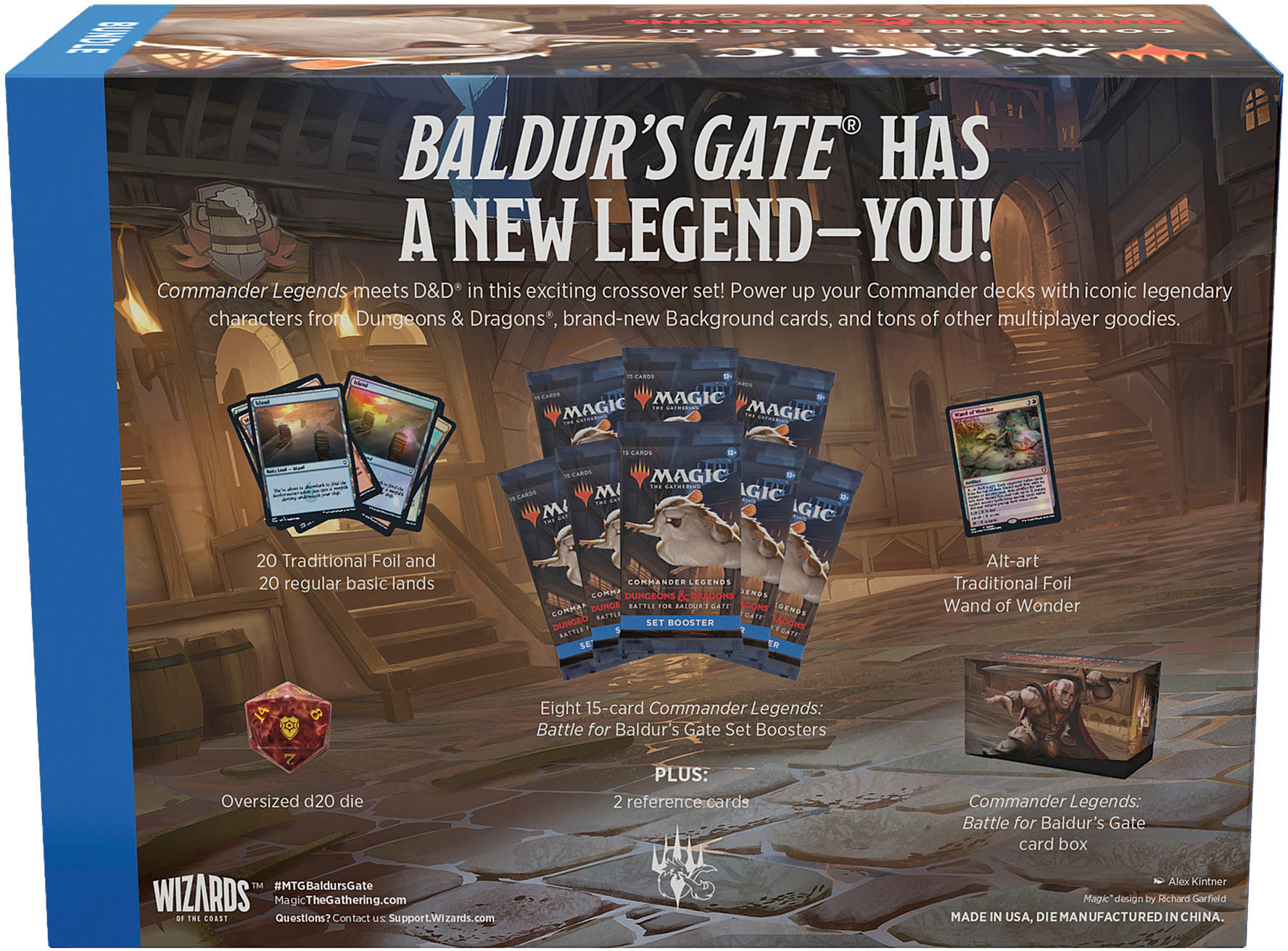 Best Buy: Wizards of The Coast Magic the Gathering Commander Legends:  Battle for Baldur's Gate Bundle D10080000