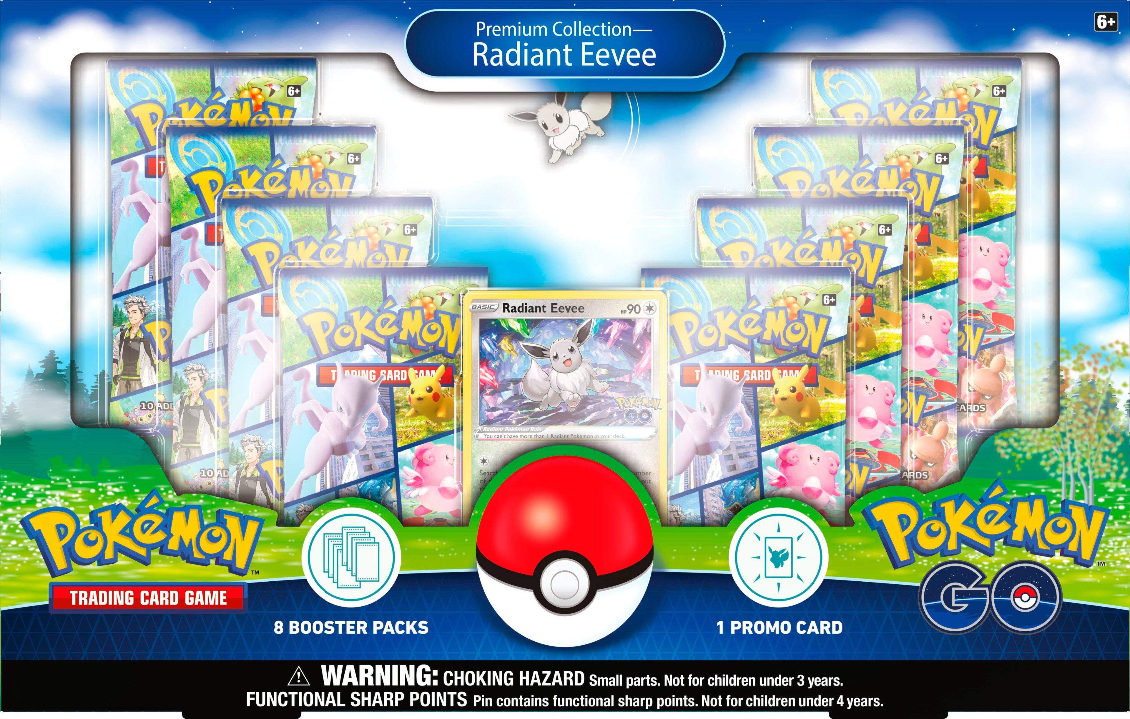 Alt View 11. Pokémon - Trading Card Game: Pokemon GO Premium Collection - Radiant Eevee.