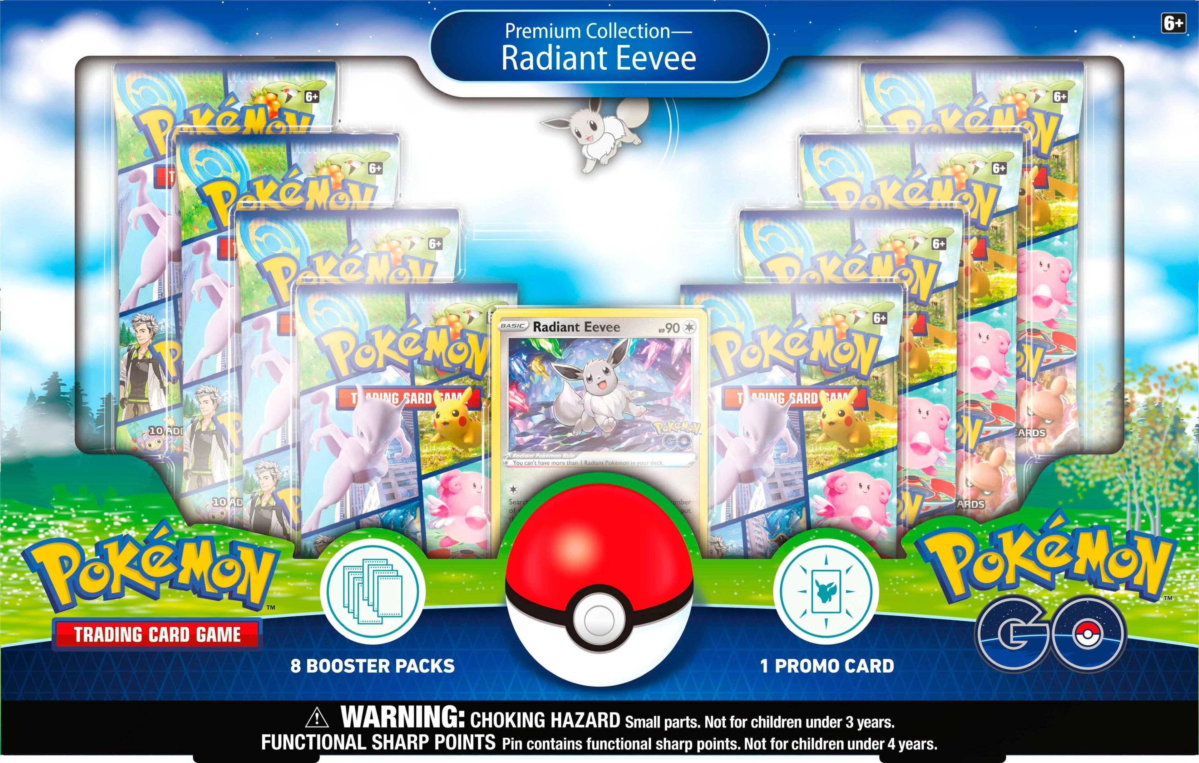 Pokémon tcg: Box Pokémon go Coleção Premium - Eevee Radiante na Americanas  Empresas