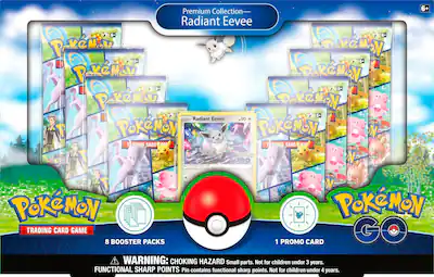 Trading Card Game: Pokmon GO Premium Collection Radiant Eevee 87052 - Best Buy Trading Card Game: Pokmon GO Premium Collection Radiant Eevee 87052 - Best Buy