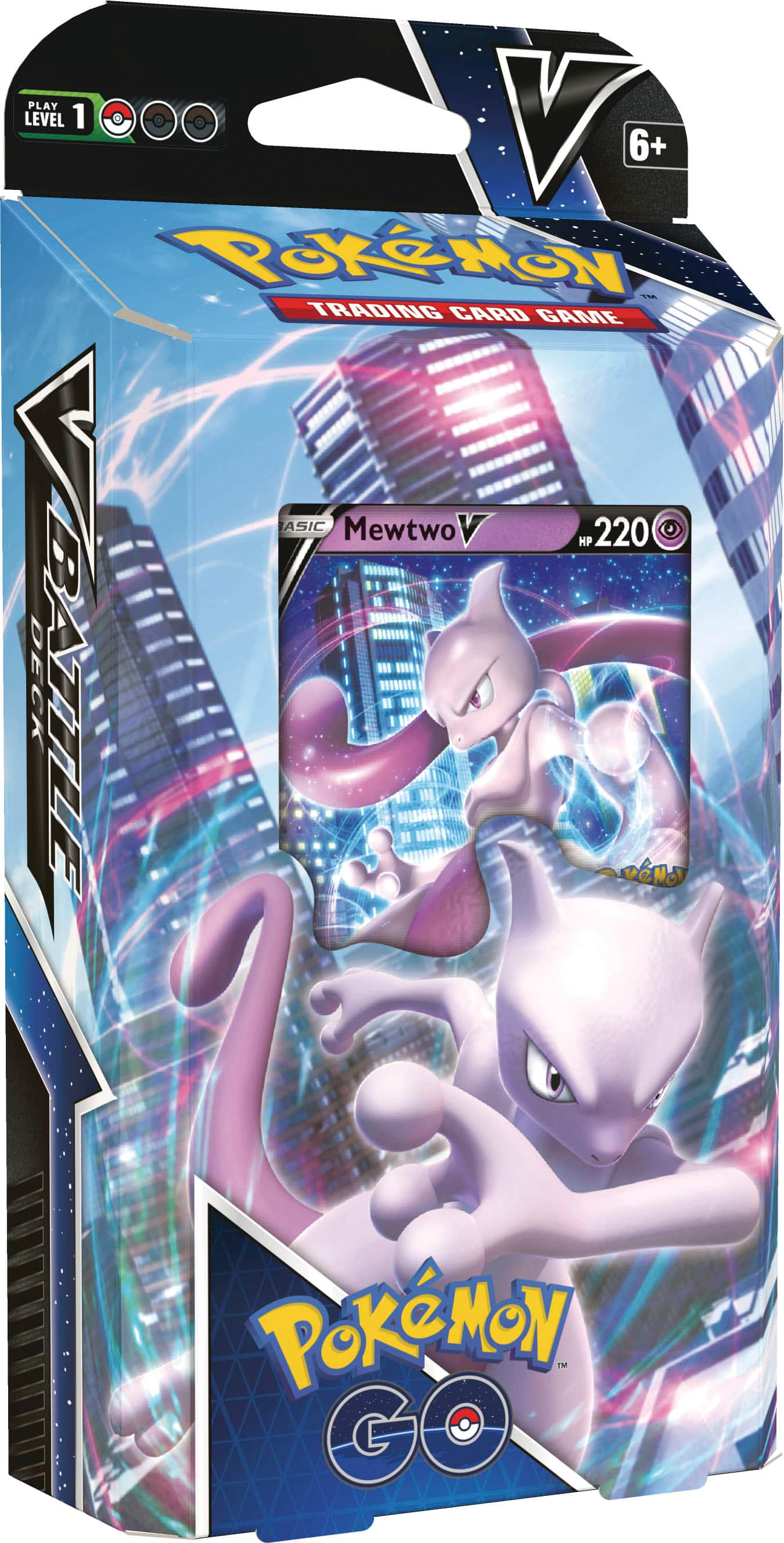 Pokémon Trading Card Game: Pokemon GO V Battle Deck Mewtwo vs. Melmetal  87049 - Best Buy