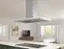 Alt View 12. Zephyr - Luce 36 in. 600 CFM Island Mount Range Hood with LED Light - Stainless Steel.