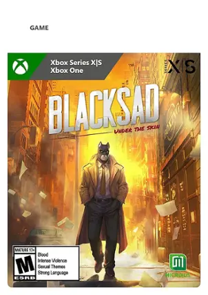 Front. Microids - Blacksad: Under the Skin. - [M (Mature 17+)]