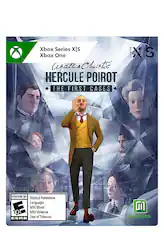 Front. Microids - Agatha Christie: Hercule Poirot - The First Cases.