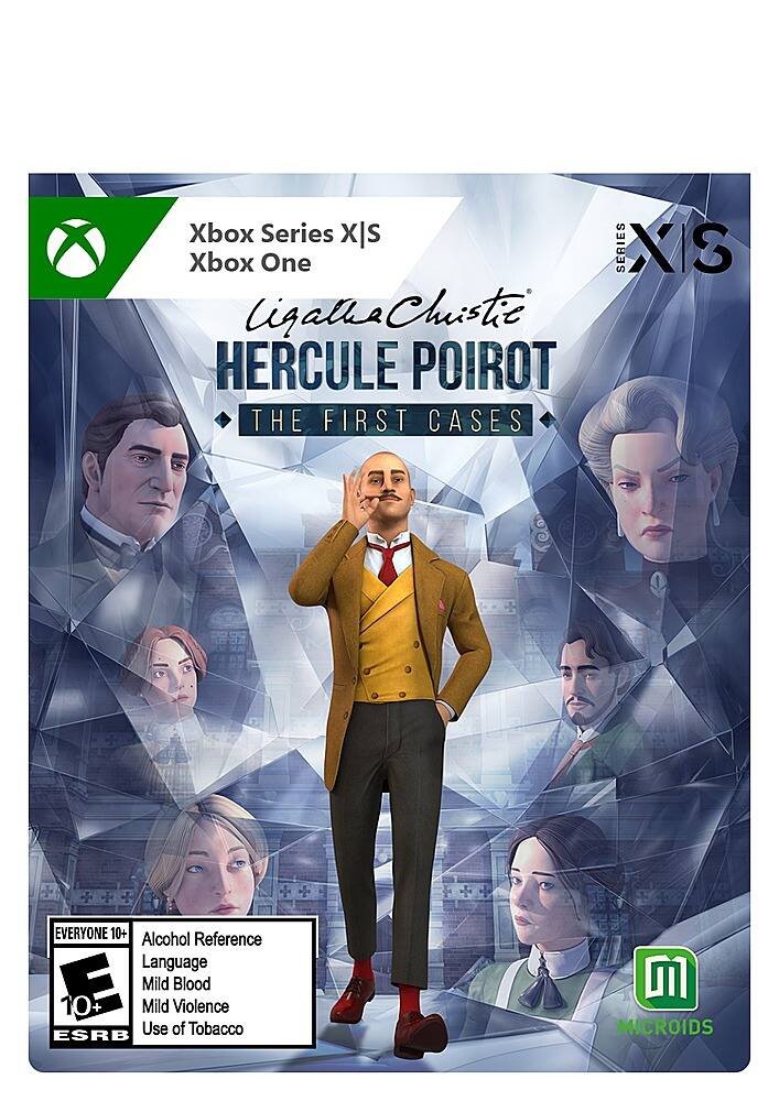 Front. Microids - Agatha Christie: Hercule Poirot - The First Cases. - E10+ (Everyone 10+)